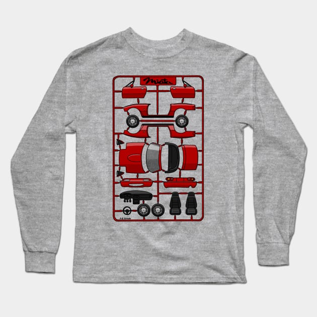 Assembly roadster kit Long Sleeve T-Shirt by jaagdesign